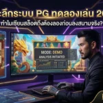 เจาะลึกระบบ pg ทดลองเล่น 2026 ทำไมเซียนสล็อตถึงต้องลองก่อนลงสนามจริง?